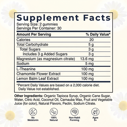 Sleep+ Chamomile Gummies